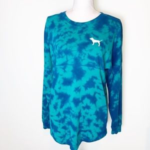 PINK Victoria’s Secret Tie Dye Crewneck Sweater